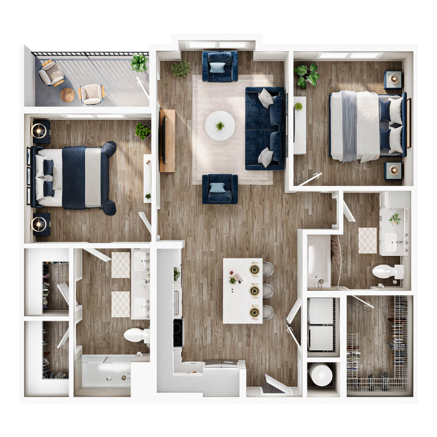 B2 floor plan