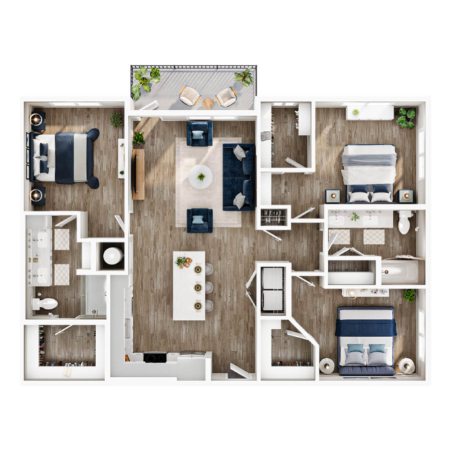 C1 floor plan