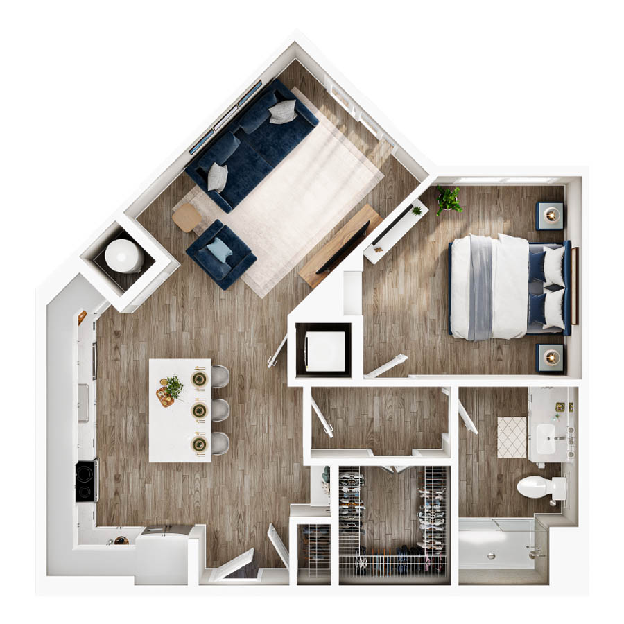 A2 floor plan