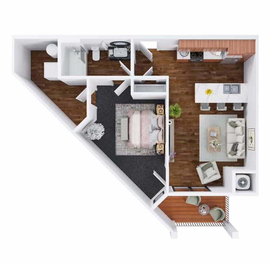 A2 floor plan