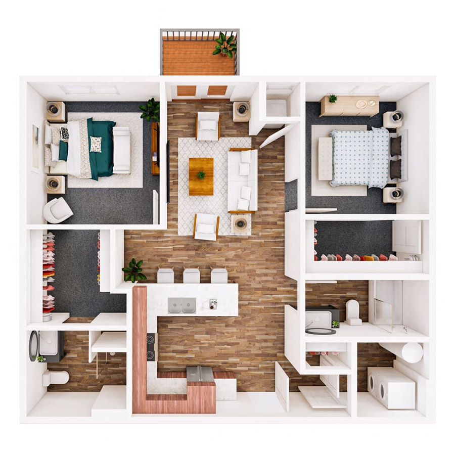 B4 floor plan