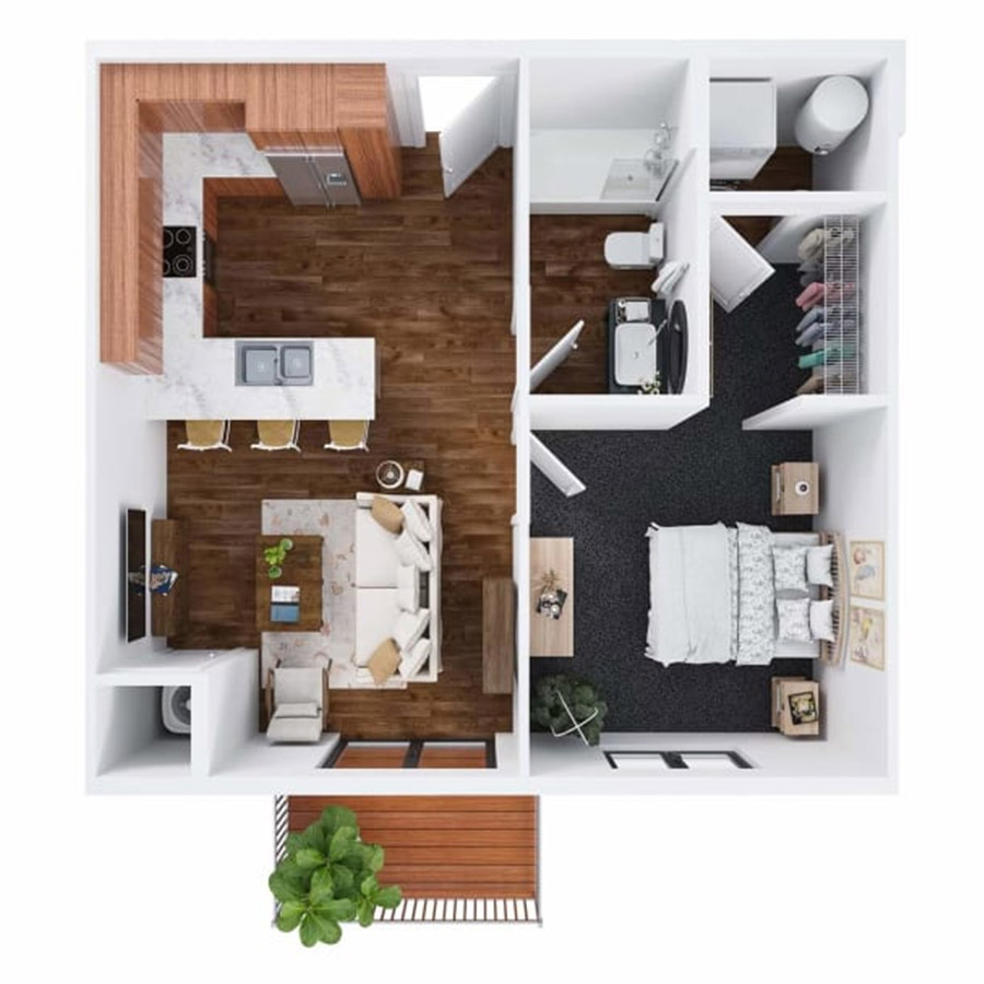 A1 floor plan