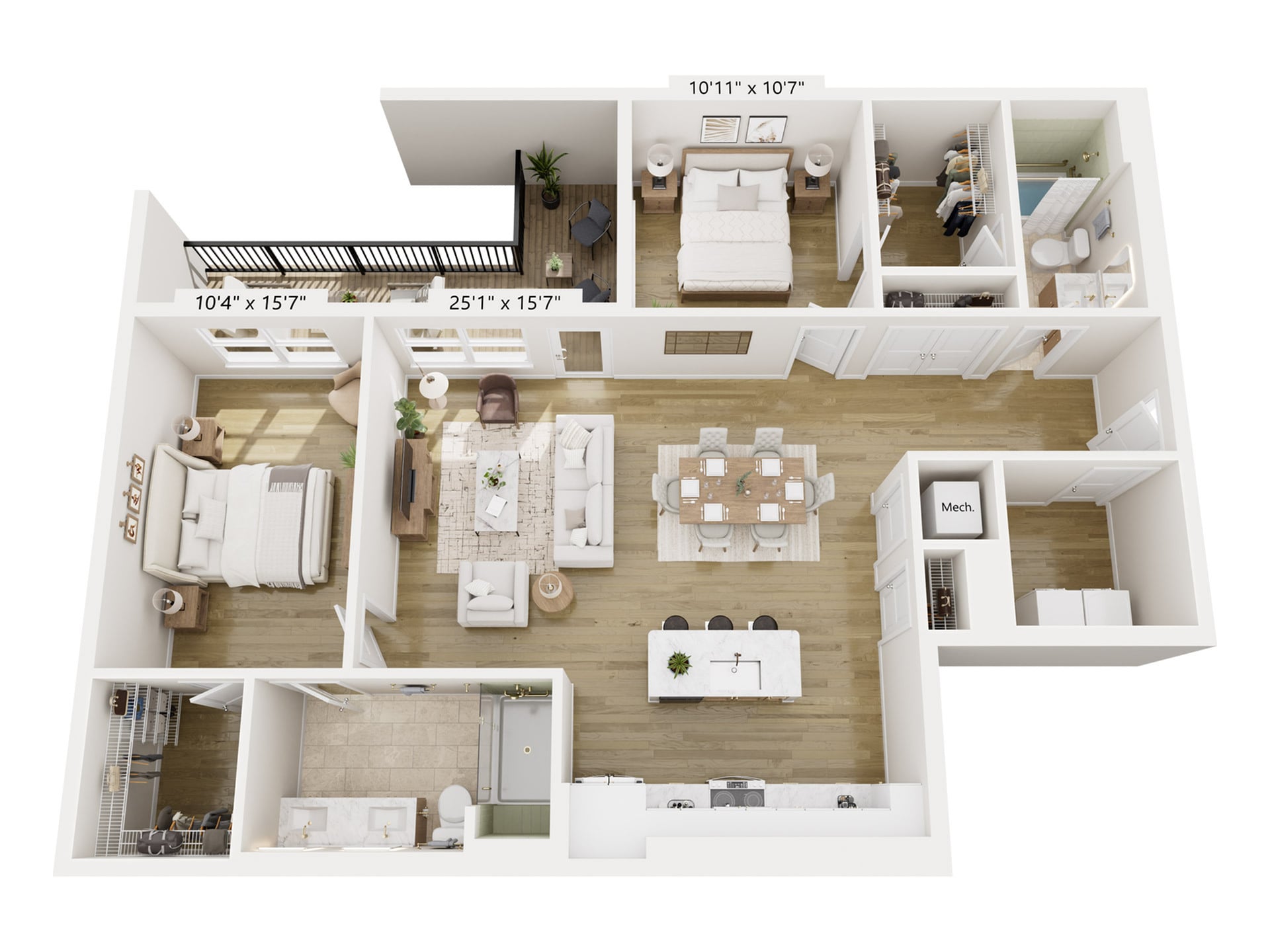 Maple floor plan