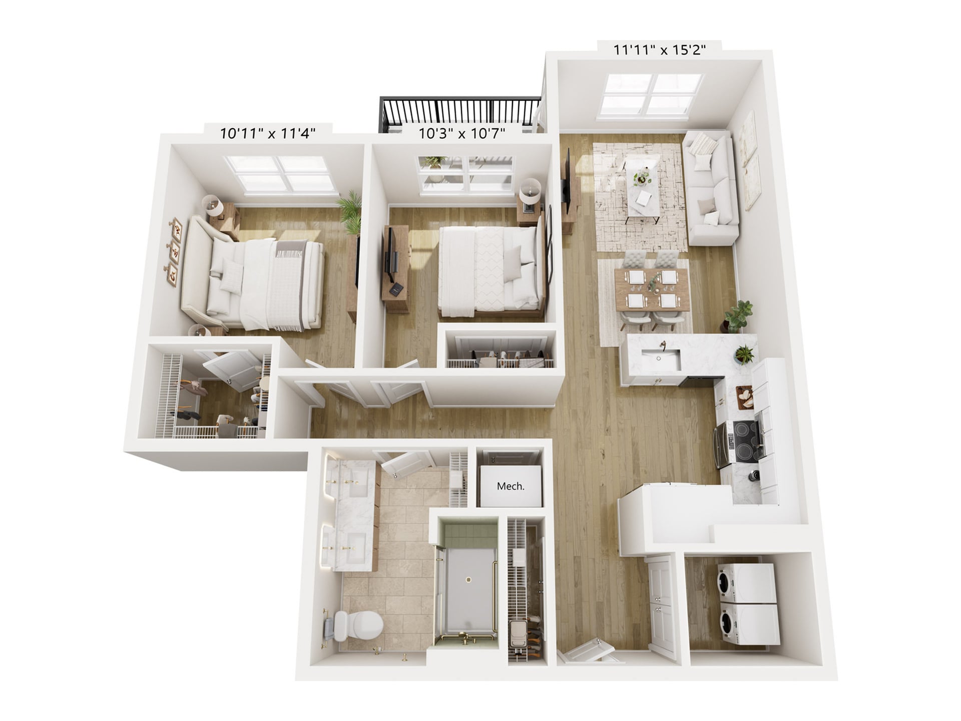 Birch floor plan
