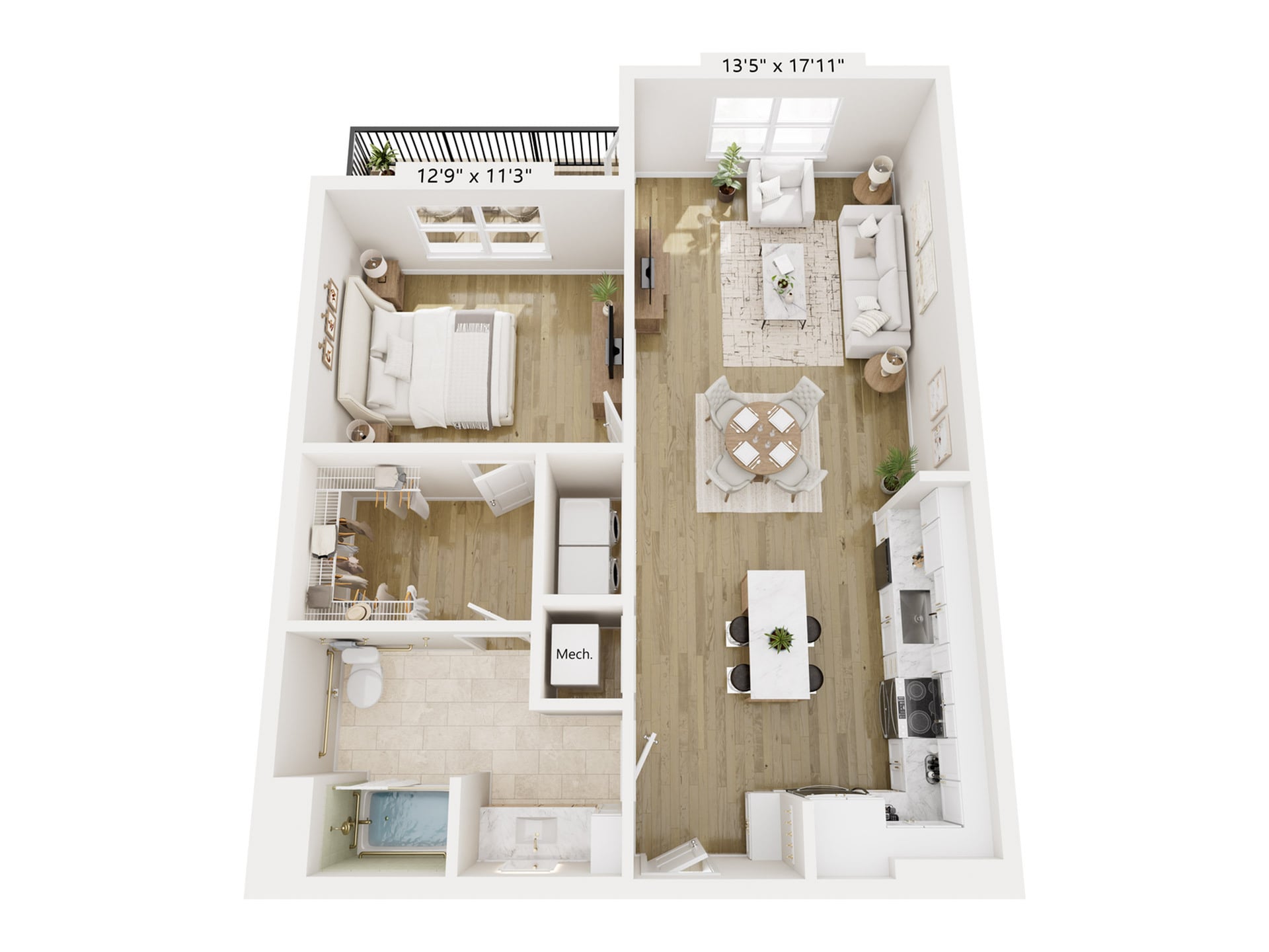 Redbud floor plan
