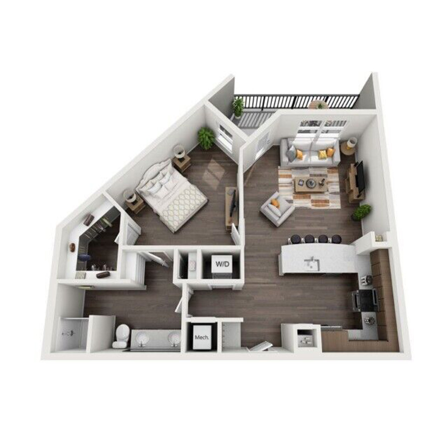 A6 floor plan
