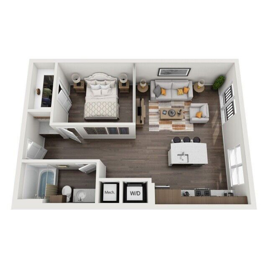 A4 floor plan
