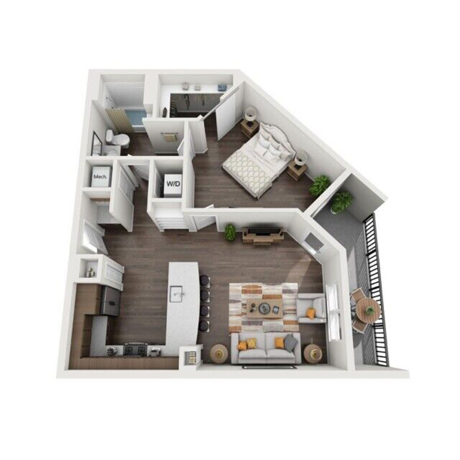 A6A floor plan