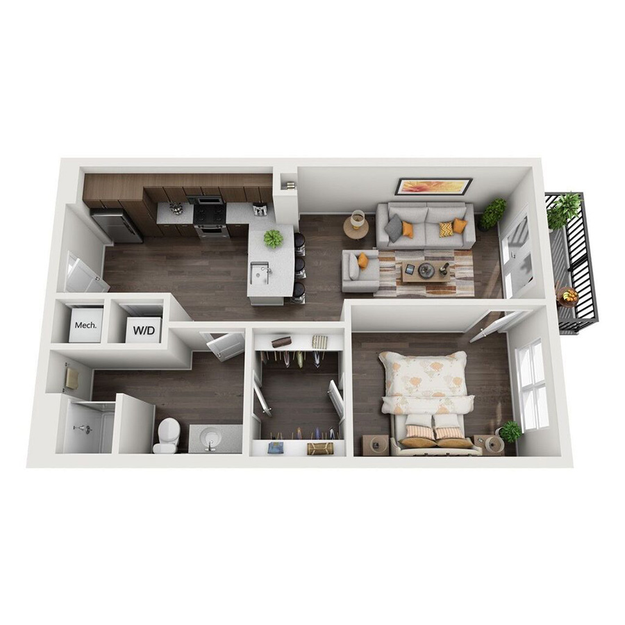 A1 floor plan