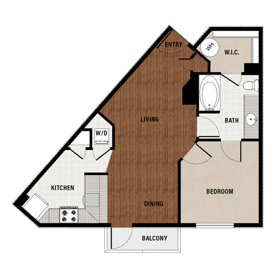 A2 floor plan