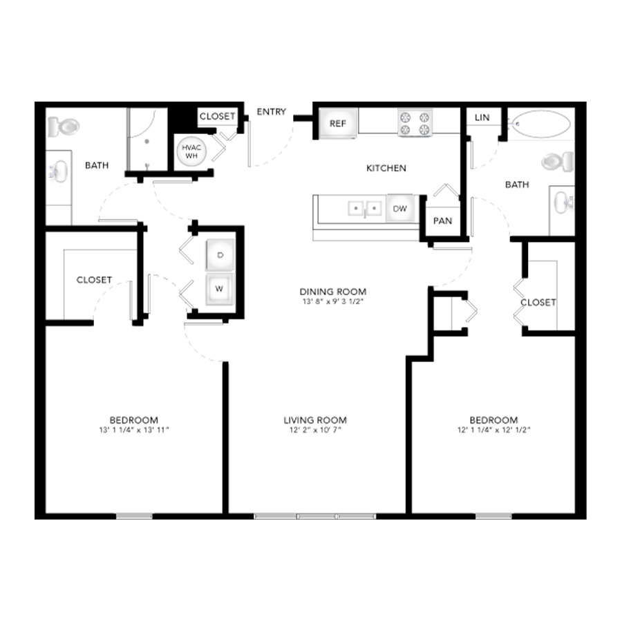 Crosby floor plan