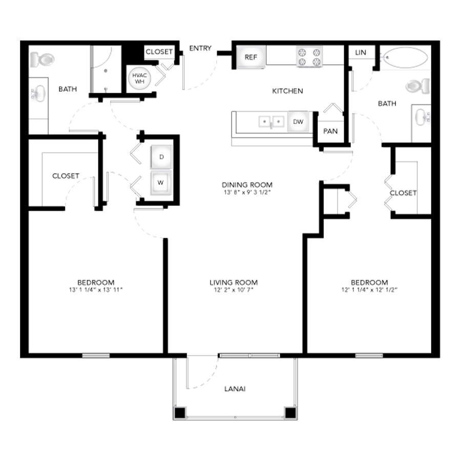 Sinatra floor plan