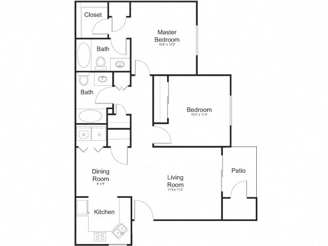 Agave floor plan
