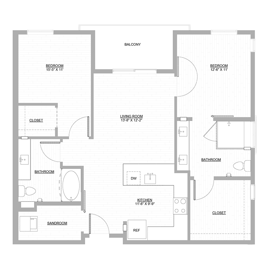 B1.1 floor plan