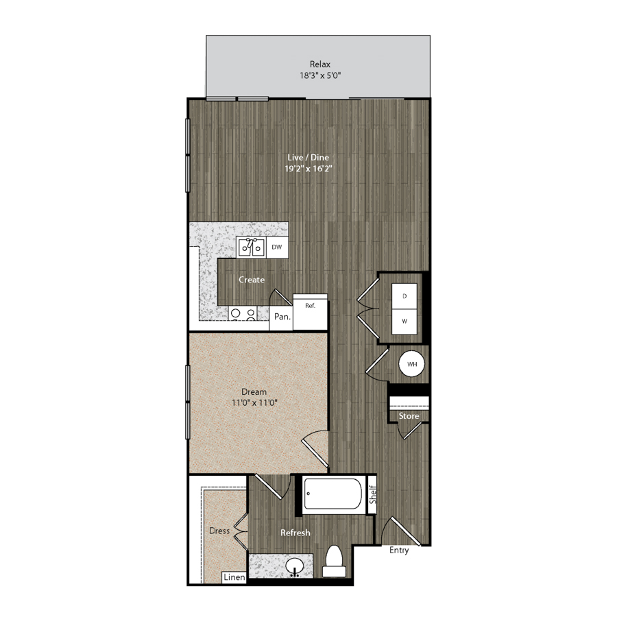 A4 floor plan