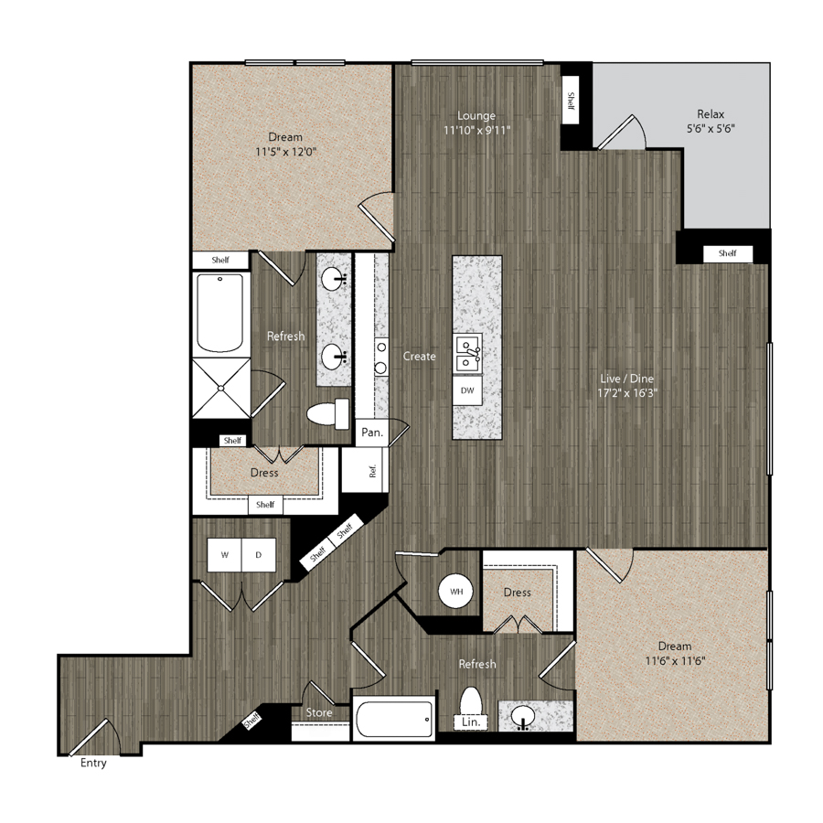 B3 floor plan