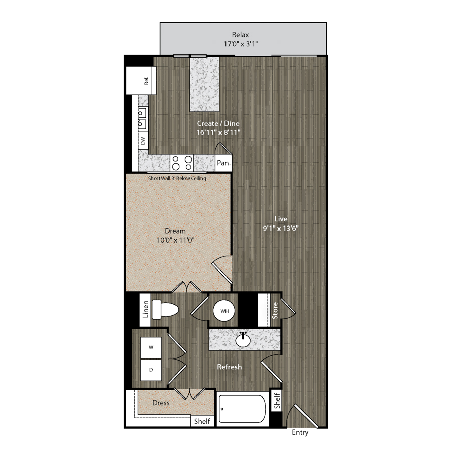 A3 floor plan
