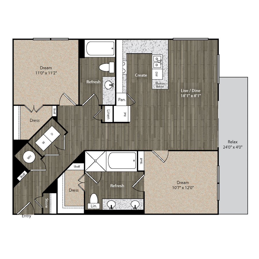 B1 floor plan