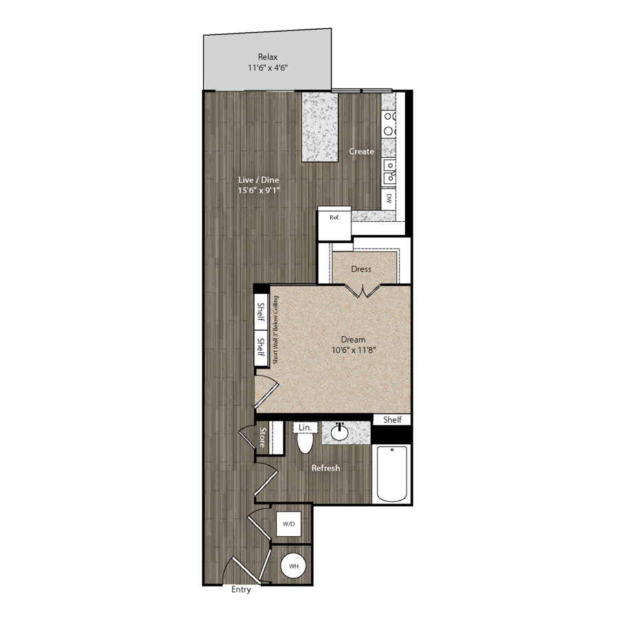 A6 floor plan
