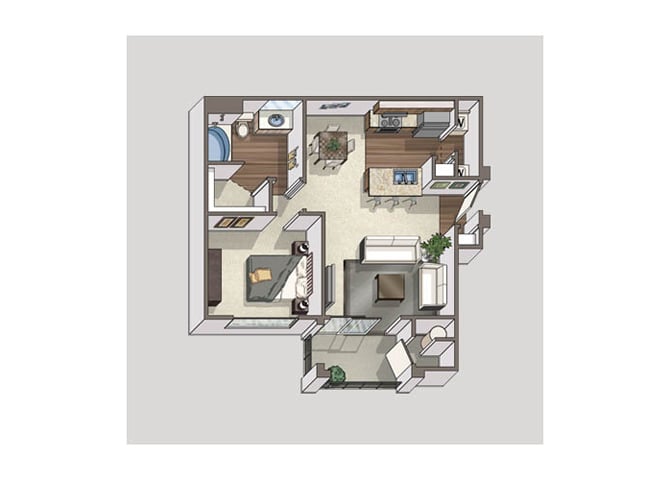 Bronze floor plan