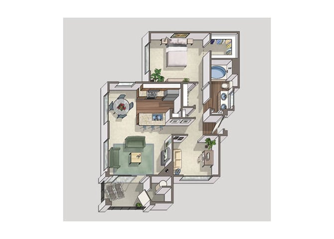Titanium floor plan