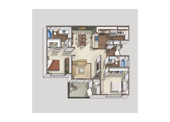 Silver floor plan