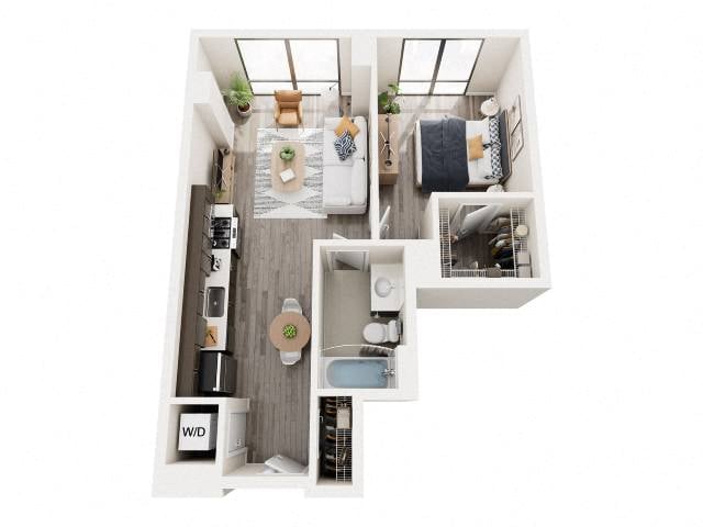 A2 floor plan