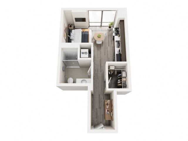Unit S-1114 floor plan