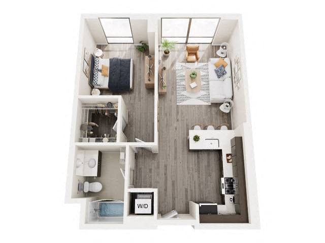 Unit S-0612 floor plan