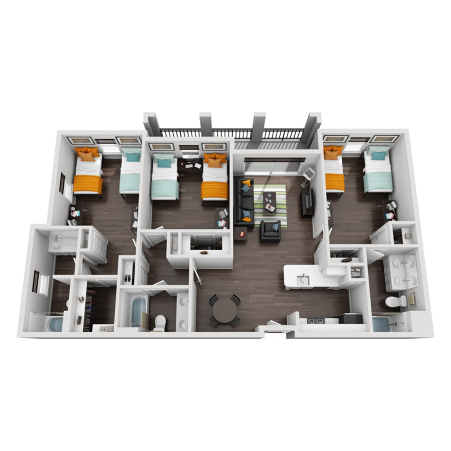 C4 floor plan