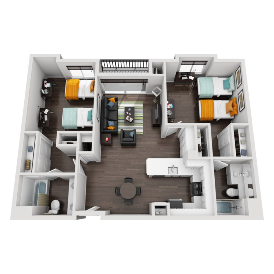 B8 floor plan