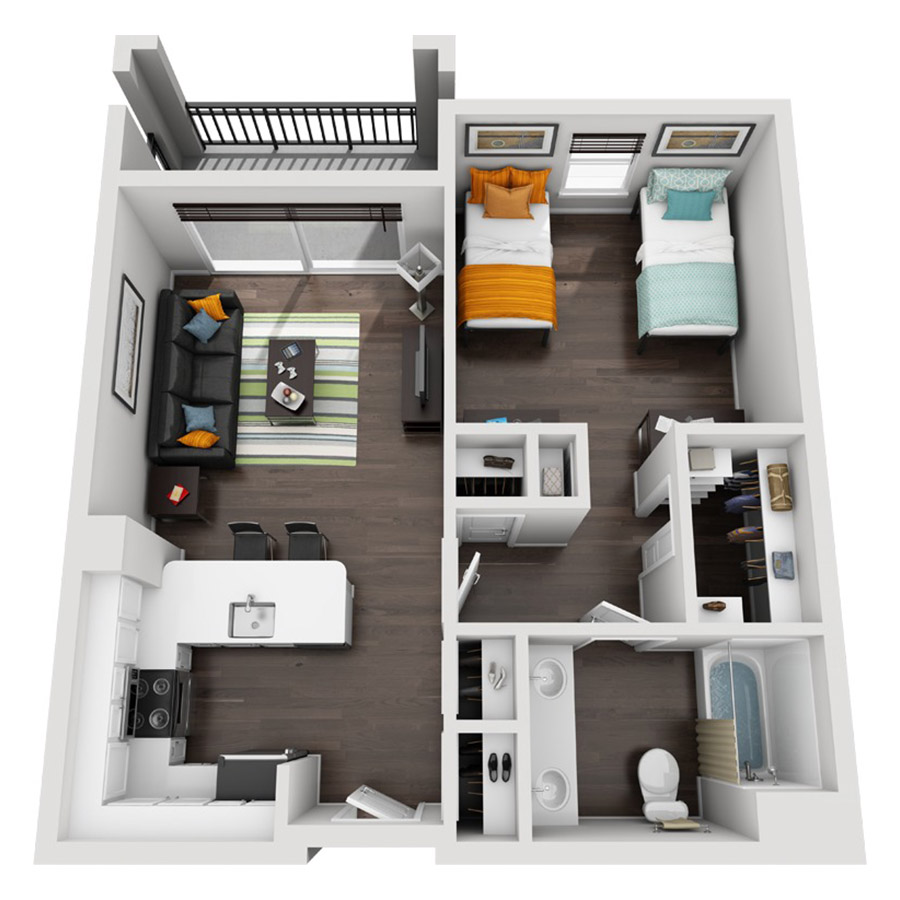 A4 floor plan