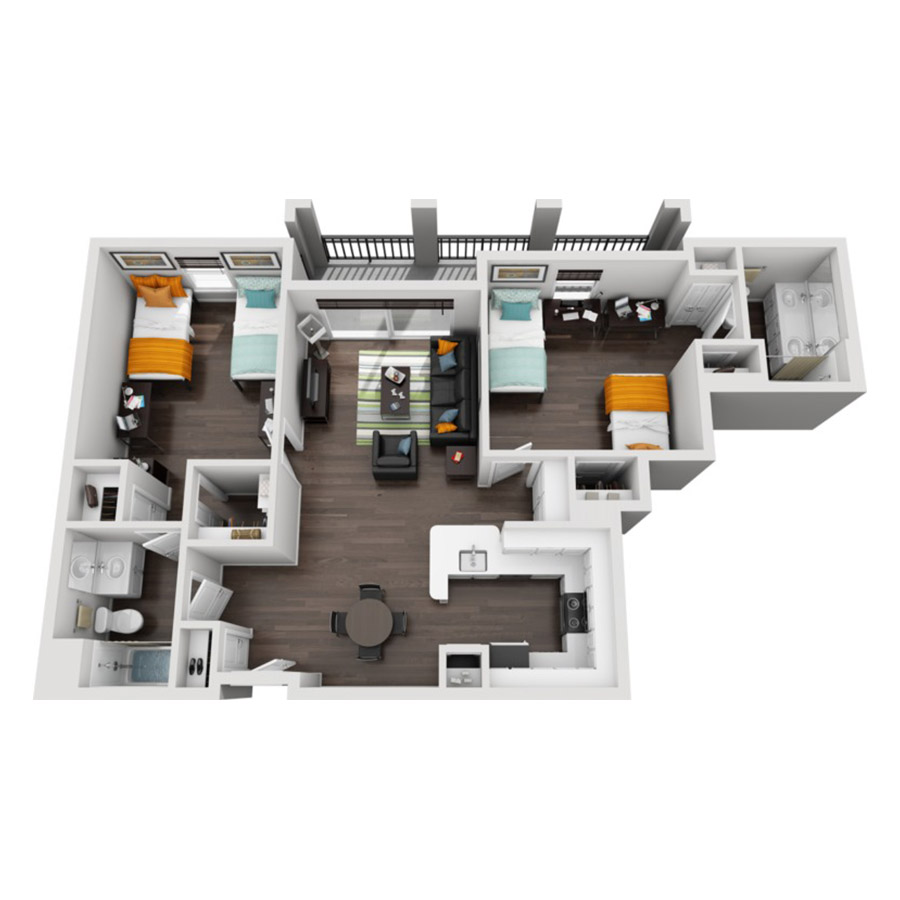 B5 floor plan