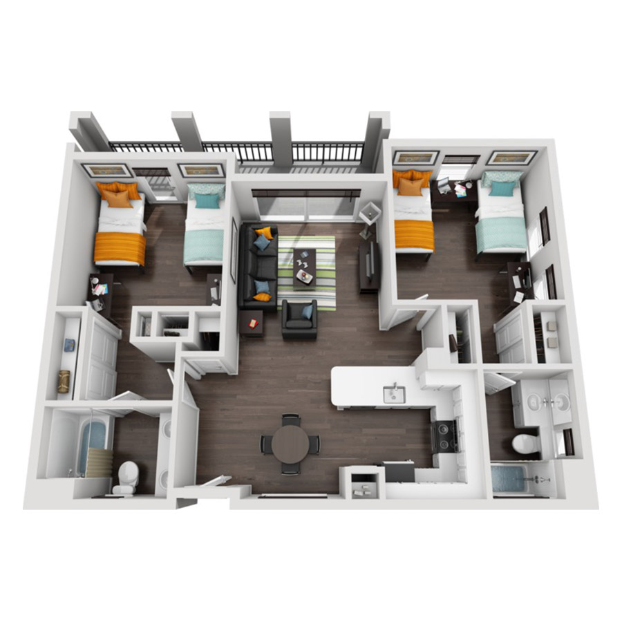 B7 floor plan
