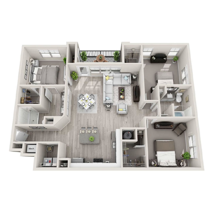 C2 floor plan