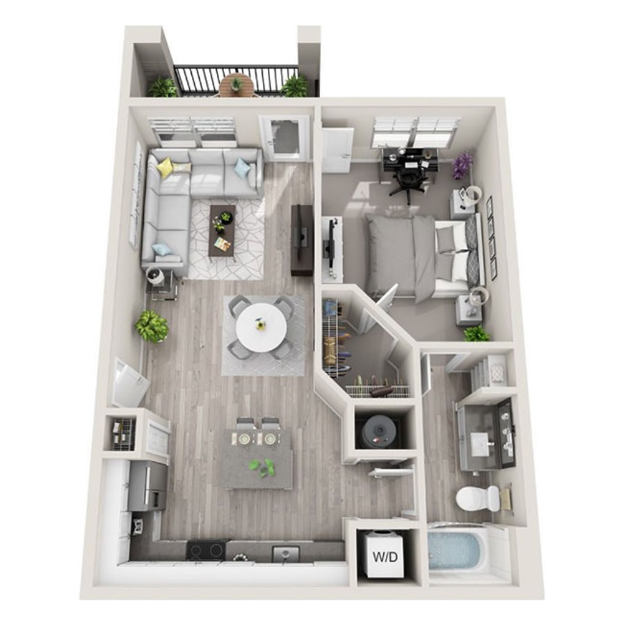 A1 floor plan