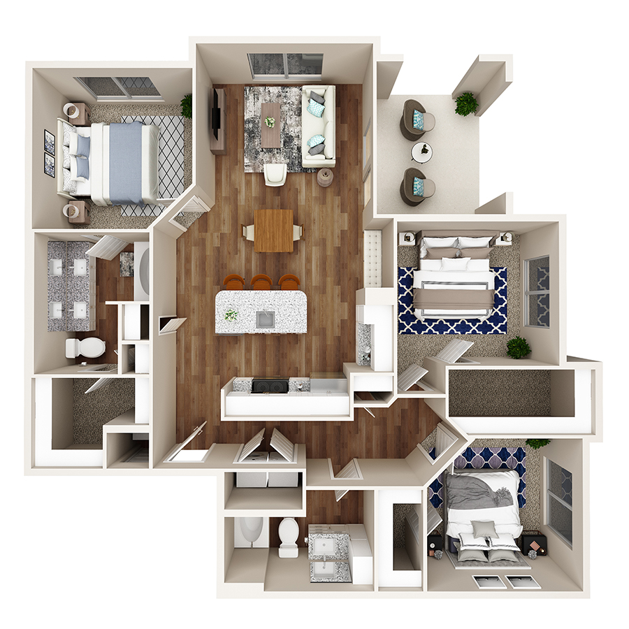 C1 floor plan