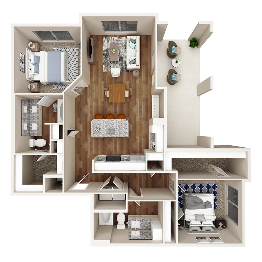 B4 floor plan