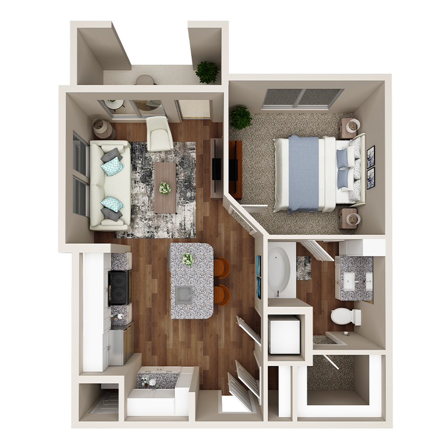 A1 floor plan