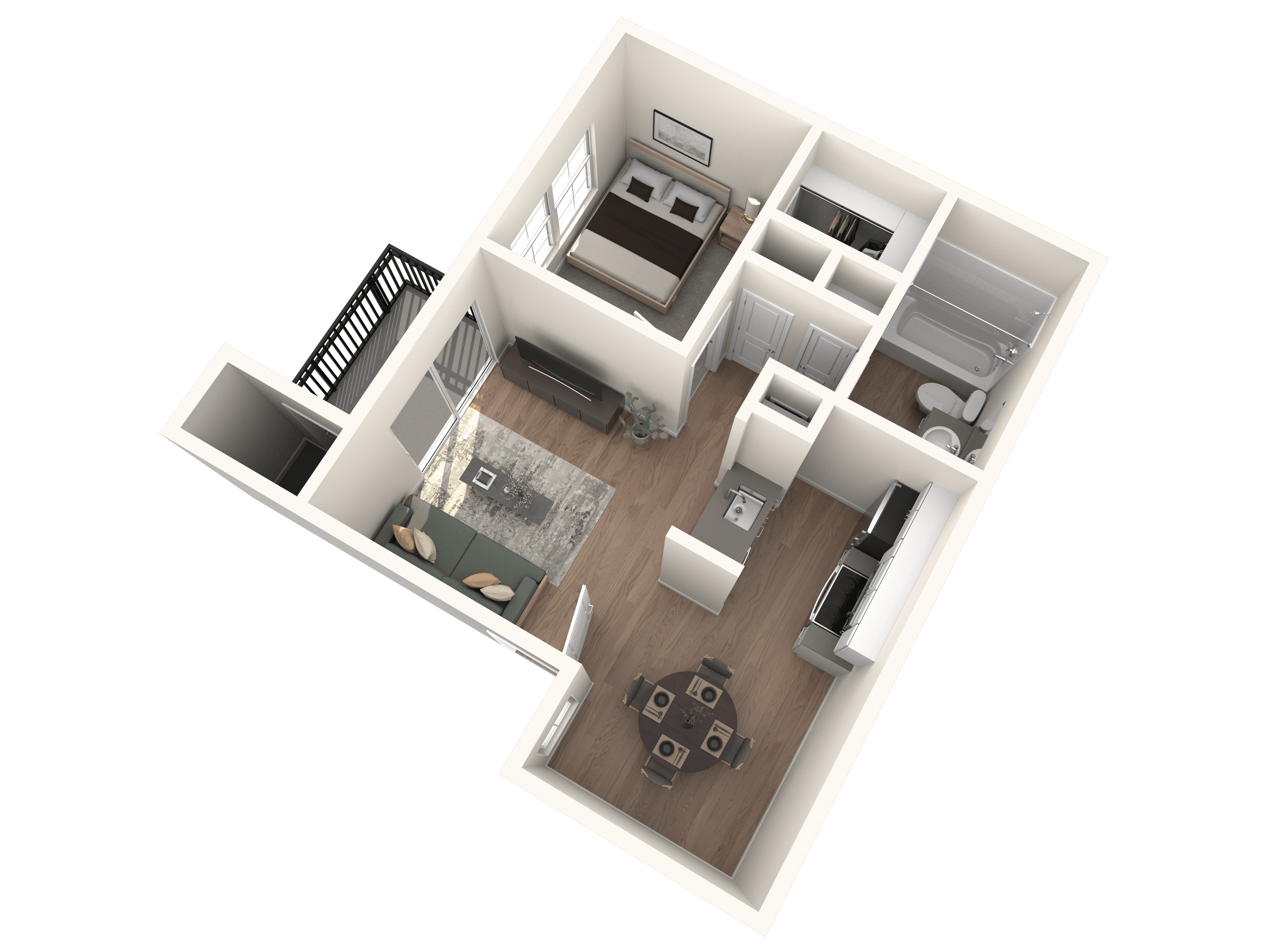 A floor plan