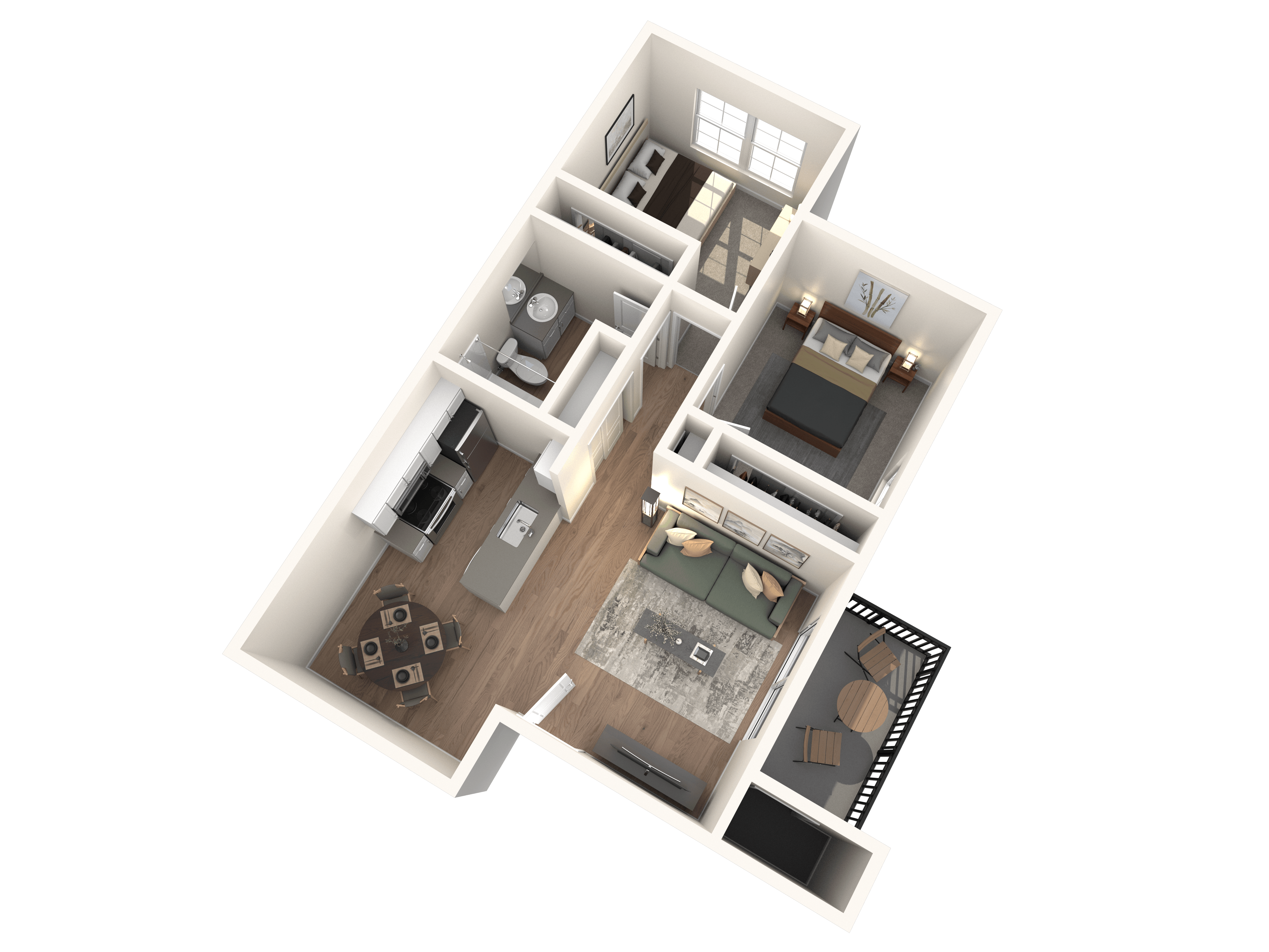B floor plan