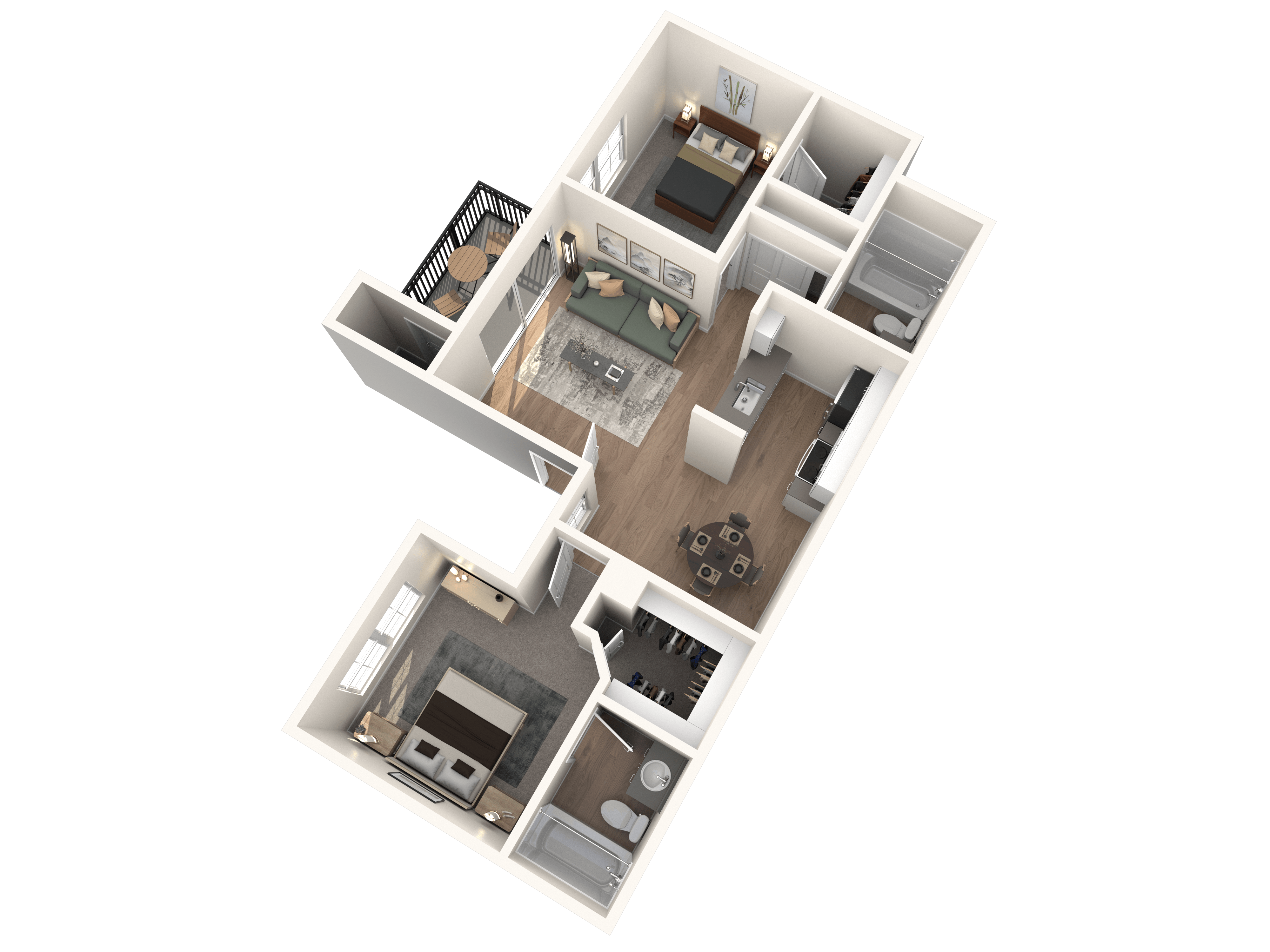 C floor plan