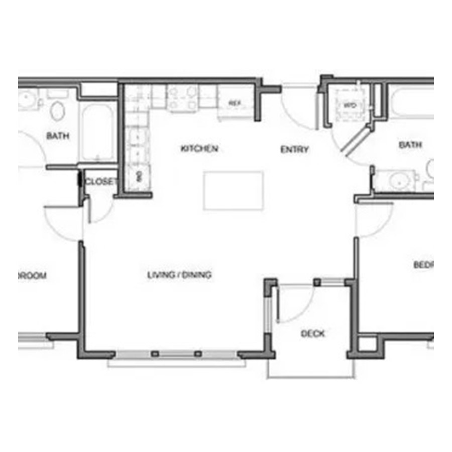 2b_bond floor plan