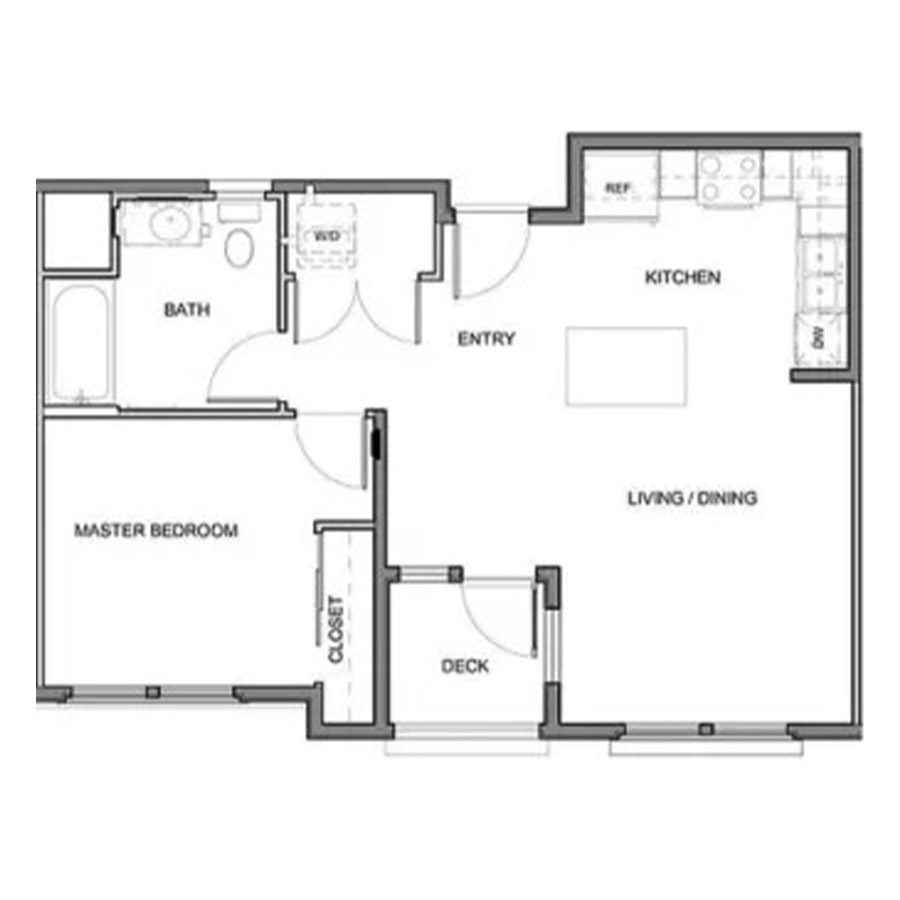 A2 floor plan