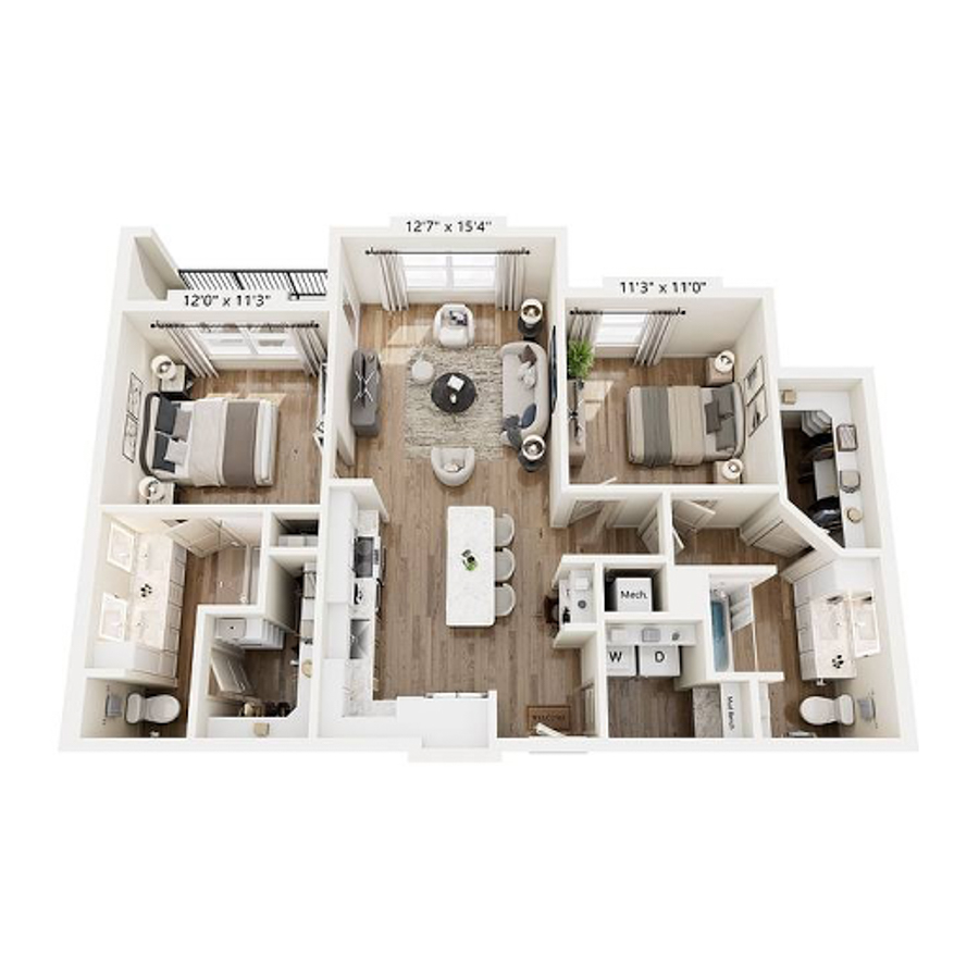 B3 floor plan