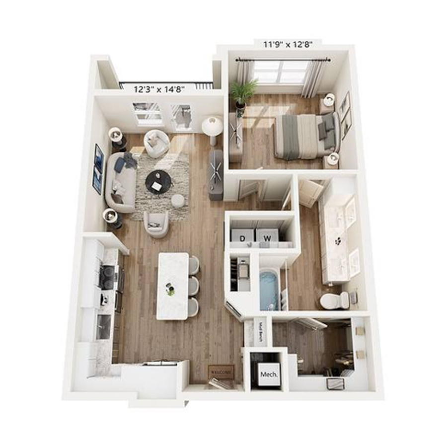 A3 floor plan