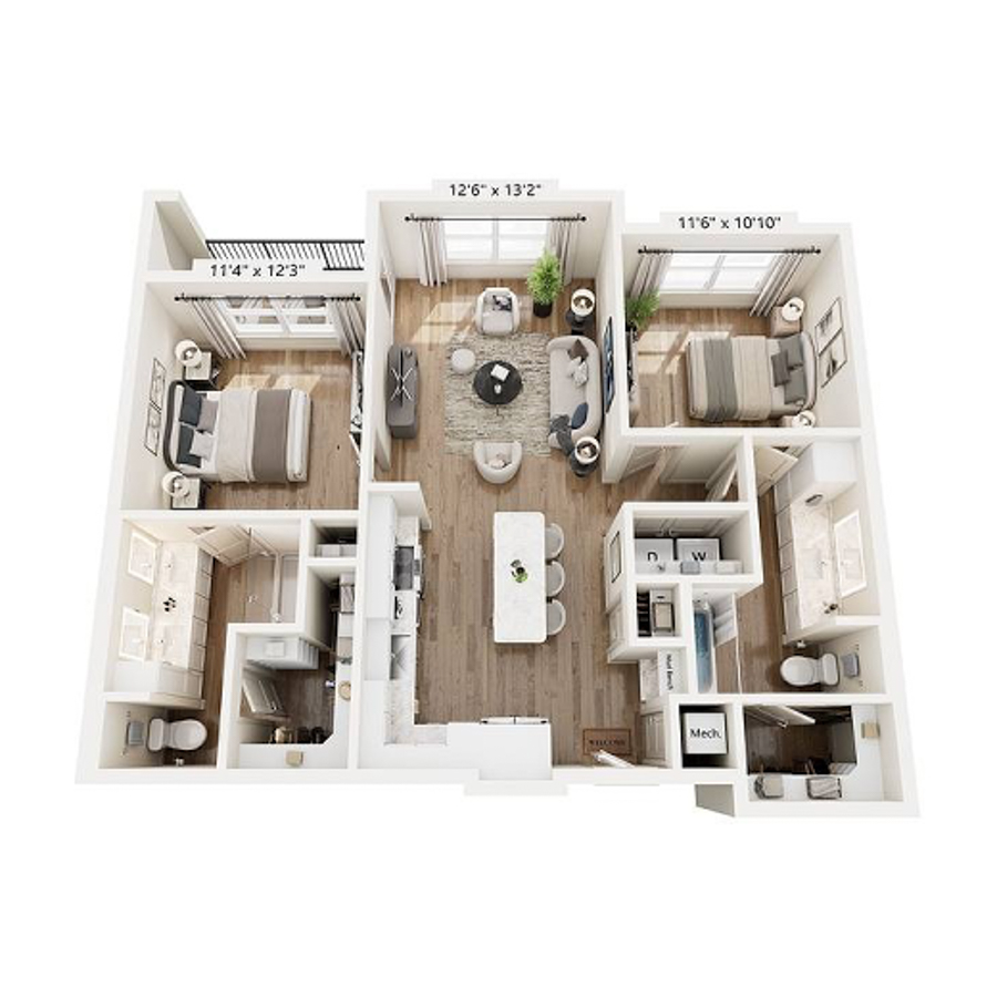 B1 floor plan