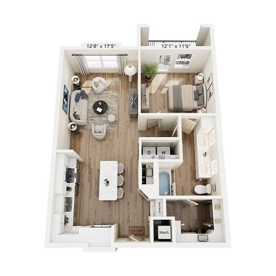 A4 floor plan
