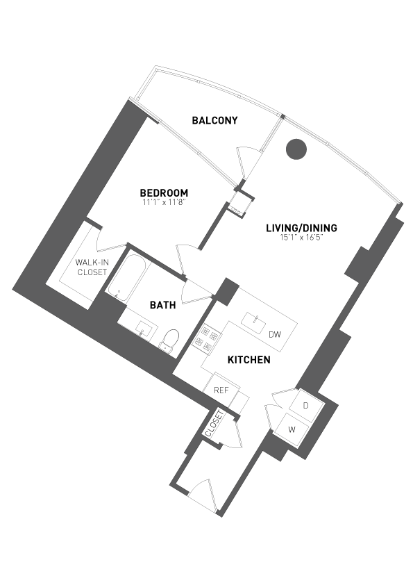 Unit 0904 floor plan