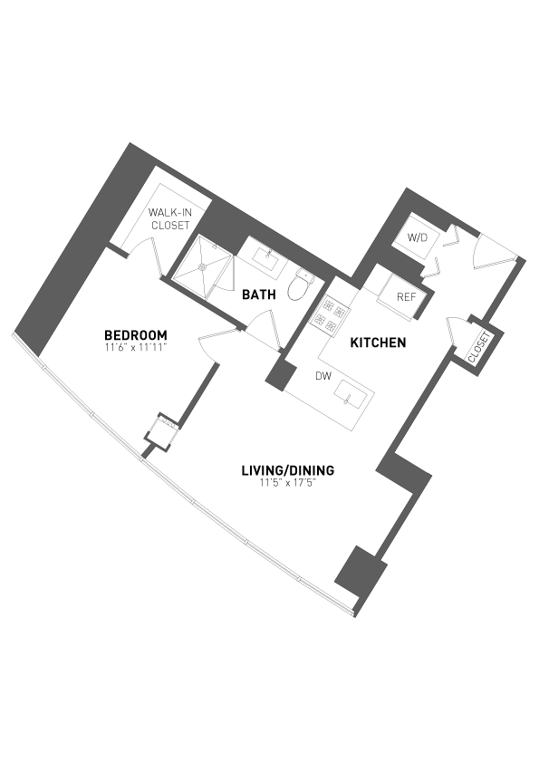 Unit 2612 floor plan